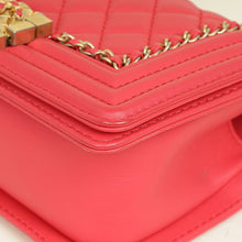 Chanel Red Jacket Boy Flap Small Shoulder Bag