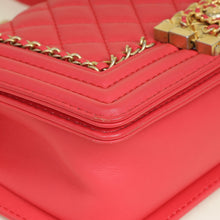 Chanel Red Jacket Boy Flap Small Shoulder Bag