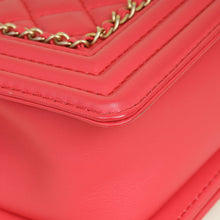 Chanel Red Jacket Boy Flap Small Shoulder Bag