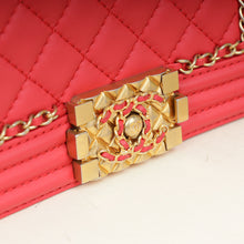 Chanel Red Jacket Boy Flap Small Shoulder Bag