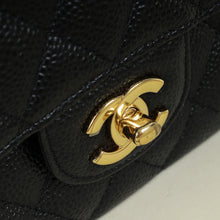 Chanel Black Classic Double Flap Medium Bag