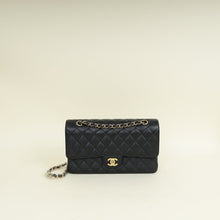 Chanel Black Classic Double Flap Medium Bag