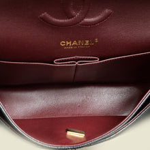 Chanel Black Classic Double Flap Medium Bag