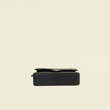 Chanel Black Classic Double Flap Medium Bag