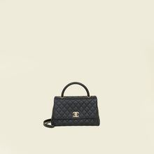 Chanel Black Coco Handle Large Bag
