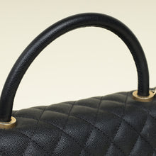Chanel Black Coco Handle Large Bag