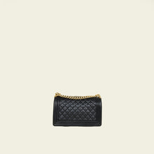 Chanel Black Le Boy Quilted Medium Flap Bag