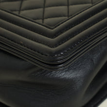 Chanel Black Le Boy Quilted Medium Flap Bag