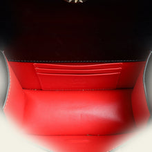 Christian Louboutin Black Multicolor Piste Aux Etoiles Tarot Embroidered Elisa Top Handle Bag