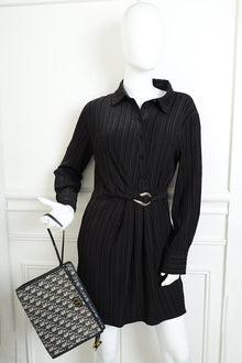 Christian Dior Navy 30 Montaigne Dea Pouch