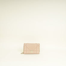 Christian Dior Beige Cannage Diorama Wallet on Chain