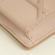 Christian Dior Beige Cannage Diorama Wallet on Chain