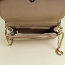 Christian Dior Beige Cannage Diorama Wallet on Chain