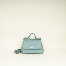 Dolce & Gabbana Grey Green Sicily Dauphine Medium Bag
