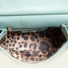 Dolce & Gabbana Grey Green Sicily Dauphine Medium Bag