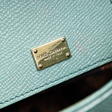 Dolce & Gabbana Grey Green Sicily Dauphine Medium Bag