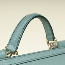 Dolce & Gabbana Grey Green Sicily Dauphine Medium Bag