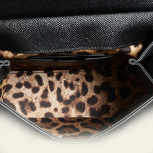 Dolce & Gabbana Black Scarfed Sicily Small Bag