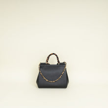 Dolce & Gabbana Black Scarfed Sicily Small Bag