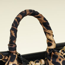 Dolce & Gabbana Black Scarfed Sicily Small Bag