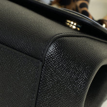 Dolce & Gabbana Black Scarfed Sicily Small Bag