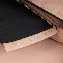 Fendi Light Peach FF Embossed Baguette Medium Shoulder Bag