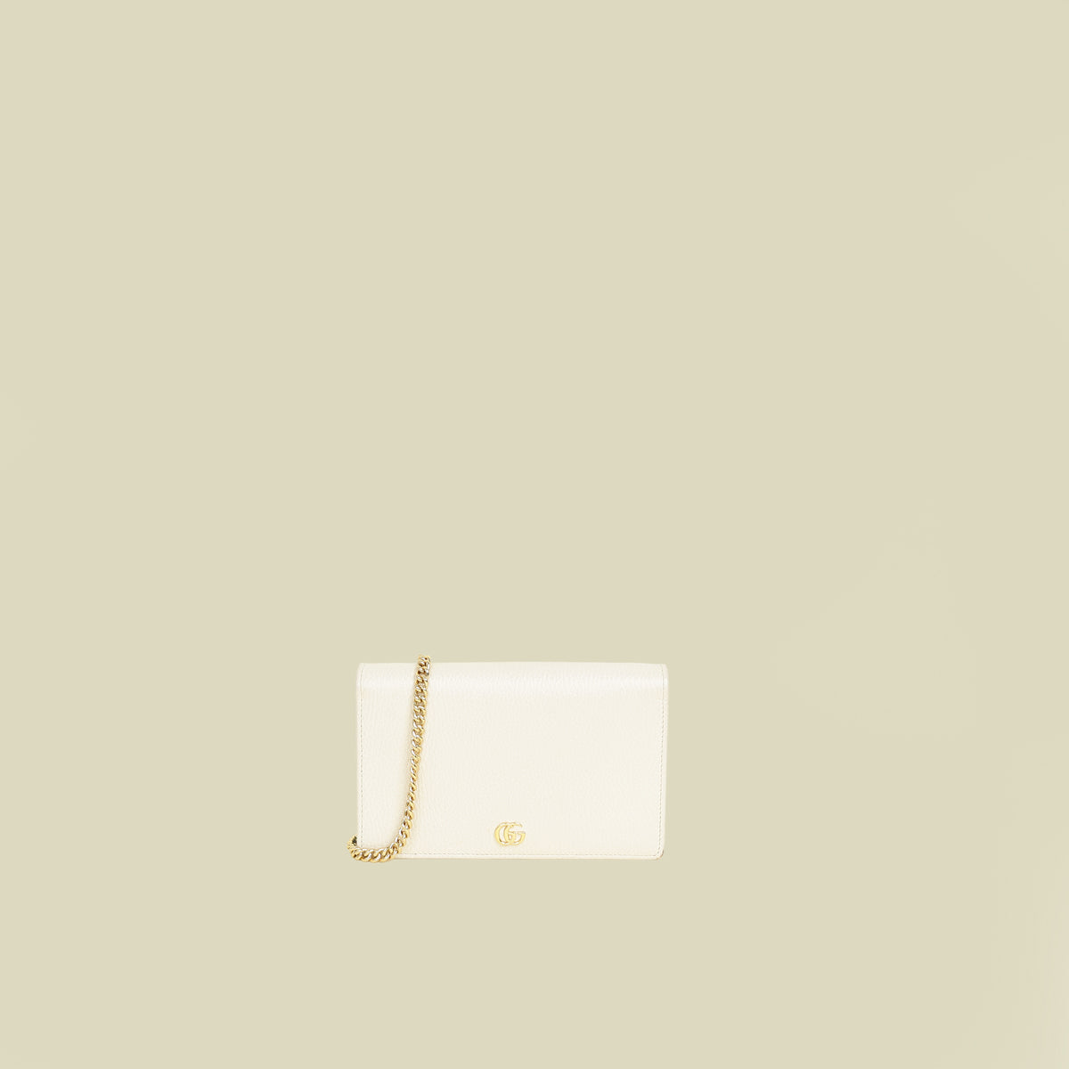 Gucci Bicolor GG Marmont Wallet On Chain