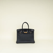 Hermes Noir Birkin 30 Touch Bag