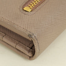 Prada Cameo Metal Wallet w/ Detachable Card Holder