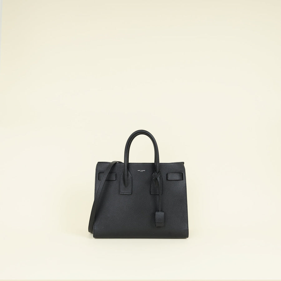 YSL Black Sac De Jour Small Bag