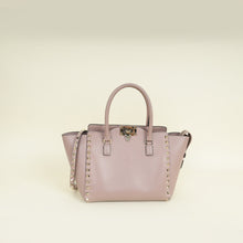 Valentino Poudre Rockstud Double Handle Tote Small Bag