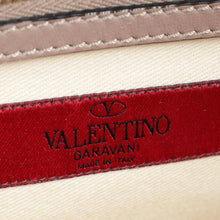 Valentino Poudre Rockstud Double Handle Tote Small Bag