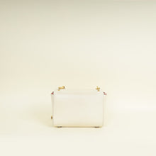 Valentino Cream Vlogo Stud Sign Shoulder Bag