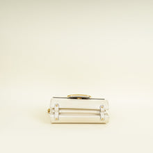 Valentino Cream Vlogo Stud Sign Shoulder Bag