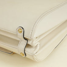 Valentino Cream Vlogo Stud Sign Shoulder Bag