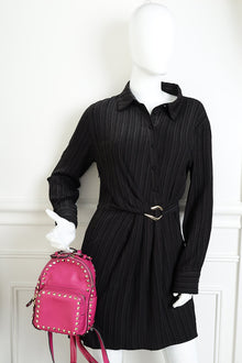 Valentino Dark Fuchsia Rockstud Mini Backpack Bag