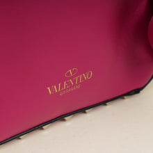 Valentino Dark Fuchsia Rockstud Mini Backpack Bag