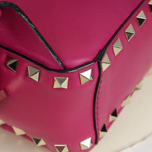 Valentino Dark Fuchsia Rockstud Mini Backpack Bag