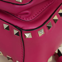 Valentino Dark Fuchsia Rockstud Mini Backpack Bag