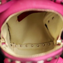 Valentino Dark Fuchsia Rockstud Mini Backpack Bag
