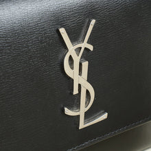 YSL Black Sunset Medium Shoulder Bag