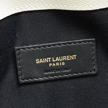 YSL Blanc Vintage Uptown Clutch