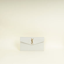 YSL Blanc Vintage Uptown Clutch