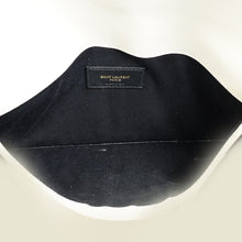 YSL Blanc Vintage Uptown Clutch